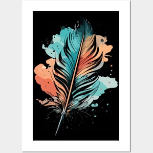 Bird Feathers Posters and Art